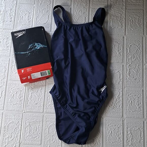 Speedo Women's Swimsuit One Piece Prolt Super Pro Team Navy - Picture 5 of 10